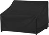 NettyPro Patio Furniture Sofa Cover Waterproof Heavy Duty Outdoor Couch Cover 2 Seater and 3 Seater,54" Wx 32" Dx 35" H, 58" Wx 37" Dx 35" H, 66" Wx 38" Dx 35" H,  79" Wx 38" Dx 35" H, 88" Wx 38" Dx 35" H, Black color