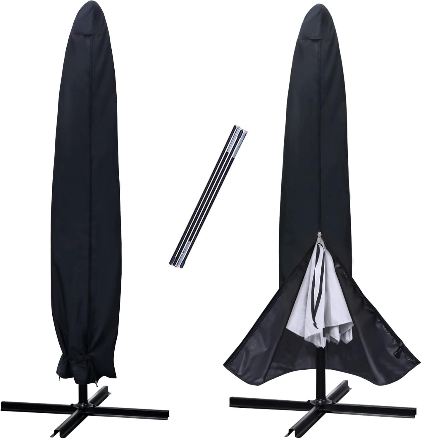 NettyPro Umbrella Cover for 10ft to 12ft Outdoor Umbrellas, Waterproof – NETTY PRO NettyPro Umbrella Cover for 10ft to 12ft Outdoor Umbrellas, Waterproof – NETTY PRO
