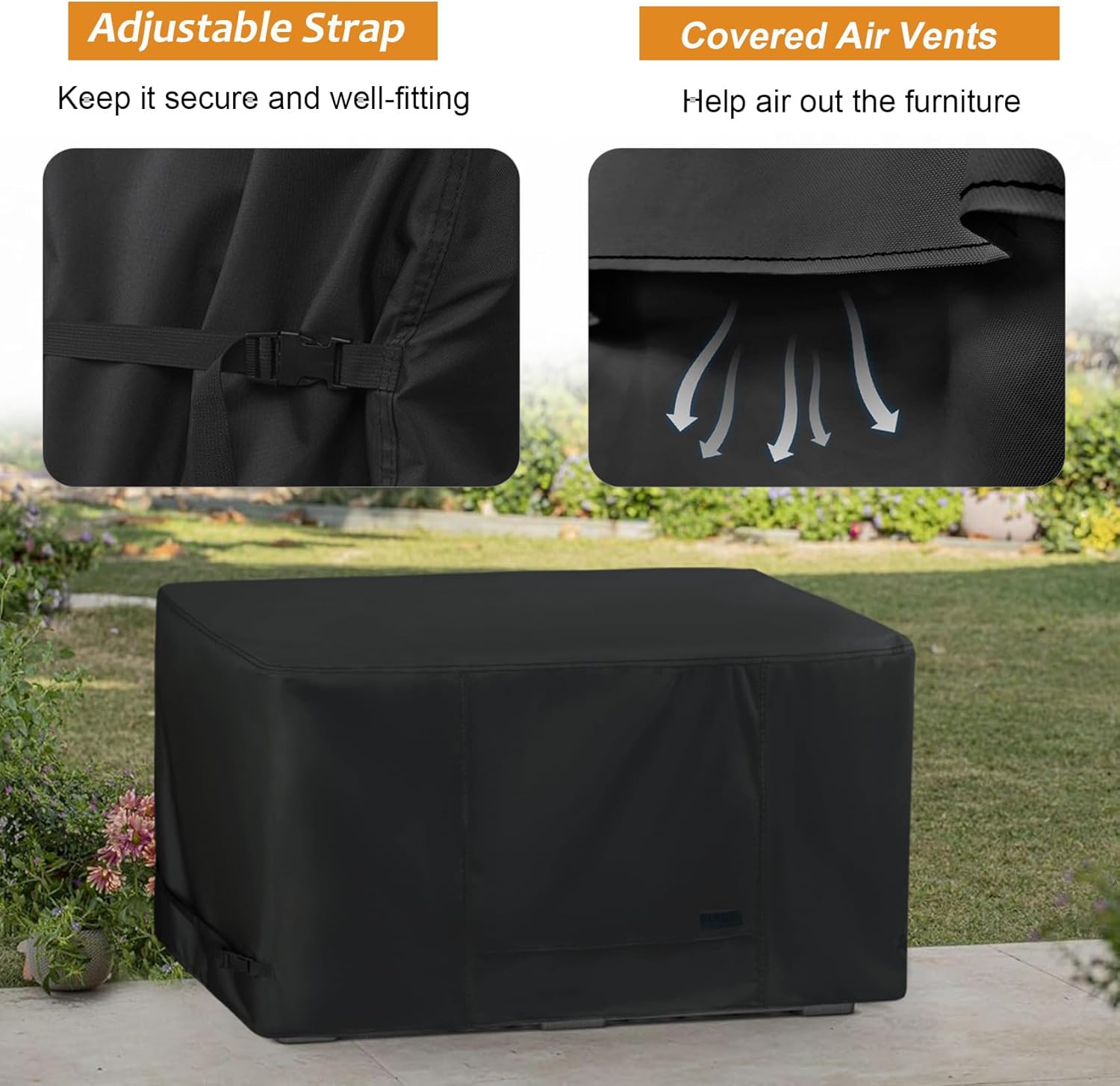 Netty Bench NettyPro Deck Box Cover, Outdoor Patio Waterproof Storage Box Bench Co ...