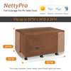 NettyPro Rectangular Fire Pit Table Cover Waterproof Rectangle