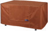 NettyPro Rectangular Fire Pit Table Cover 42" 48" 54" 58" Waterproof Heavy Duty Outdoor Patio Firepit Cover Rectangle, Brown color,42"W x 28"D x 24"H |  48"W x 28"D x 24"H | 54"W x 28"D x 24"H | 58"W x 30"D x 26"H optional